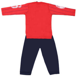 Traje de 2 Piezas de Manga Larga para Niños - Rojo - Product Image 4