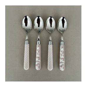 Elegante juego de cubiertos de acero inoxidable con mango único, vajilla de Metal para decoración de mesa, utensilios de cocina, suministro de India - Product Image 6