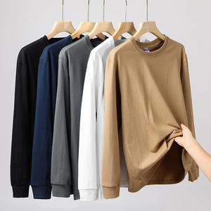 Transpirable Peso pesado 260g Sudaderas con capucha para hombre Cuello redondo Manga larga Tallas grandes Sudaderas con capucha para hombre - Product Image 6