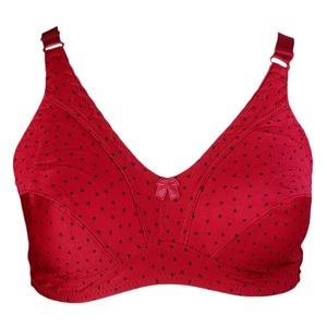 บราผ้าฝ้ายสำหรับผู้หญิง (288) - สีน้ำตาลแดง - Product Image 1