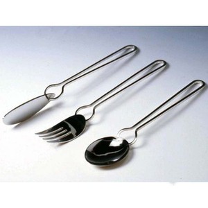 New Design Wedding Luxury Full Loop Design Handle Silver Plated Stainless Steel <b>Flatware</b> <b>Set</b> for Wedding - Product Image 6