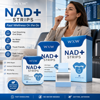 Films oraux personnalisés NAD Plus à dissolution rapide, récupération musculaire immunitaire, suppléments NAD+ pour adultes, bandes orales