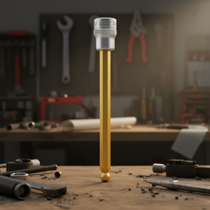 Hazet 3/8'' Long Hexagonal Screwdriver <b>Socket</b> with Ball-Head Square Premium Product Category - Product Image 3