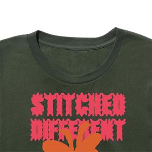 Logotipo de impresión personalizada OEM slim fit alta calidad moda verano algodón de bambú orgánico crop top manga corta gráfico camiseta de las mujeres - Product Image 5