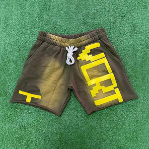 กางเกงขาสั้นออกกำลังกายสำหรับผู้ชาย กางเกงวิ่งน้ำหนักเบา แห้งเร็ว ระบายอากาศได้ดี เอวยางยืด ชุดออกกำลังกาย รับออกแบบโลโก้ - Product Image 1