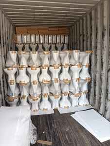 100% Sanitaires sanitaires en céramique de couleur noire et blanche étanches et écologiques Irani pour la maison de salle de bain. - Product Image 4