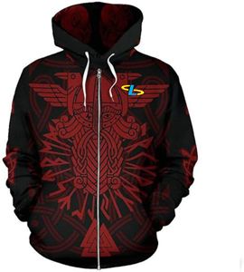 เสื้อฮู้ดซิปแบบยูนิเซ็กซ์ สไตล์ลำลอง สำหรับออกกำลังกาย ใส่สบาย สไตล์ฮิปฮอป สตรีทแวร์ - Product Image 5