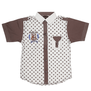 Boys Casual Shirt - <b>Grey</b> - Product Image 1