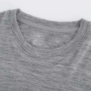 เสื้อยืดผู้ชายคุณภาพสูง ผลิตตามสั่ง ถักจากผ้าฝ้ายออร์แกนิค 100% แขนสั้น ทรงปกติ ระบายอากาศได้ดี แห้งเร็ว - Product Image 3