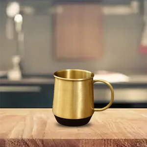 Vajilla de latón Taza de café - Product Image 1