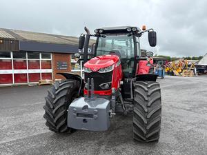 Alta calidad usado Massey Ferguson 7718S 100HP Diesel 4x4 Tractor Farm Ready Doe venta - Product Image 2