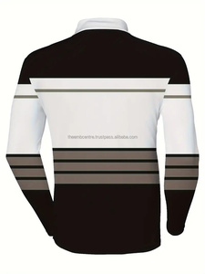 <b>Top</b> Selling Custom Made Men's Polo T-Shirts High Quality Breathable <b>Golf</b> Polos with <b>Long</b> Short <b>Sleeves</b> Various Lengths Available - Product Image 3