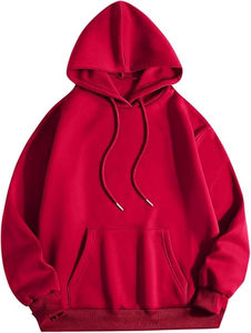 Sudadera con capucha de calidad superior para hombre, Jersey de punto grueso de invierno, sudaderas informales de algodón 100%, capucha para parejas, nuevo estilo sólido - Product Image 2