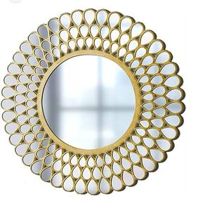 Miroir mural rond pour salle de bain et toilettes, intérieur et extérieur, pour couloir et cadeau, grand format - Product Image 3