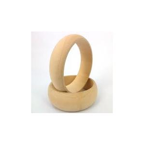 Bracelet en bois fait à la main écologique pour la maison et la fête Bracelet en bois de qualité standard Pièce minimaliste pour femmes Bijoux Bracelet en bois - Product Image 1