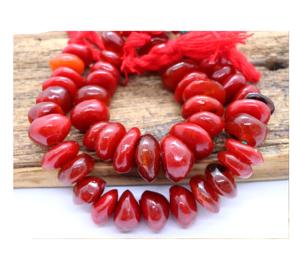<b>African</b> Pillow Resin Like Beads Handmade Multicolor Necklace with Eco-Friendly Angel and Buddhism Style - Product Image 2
