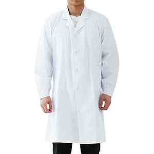 Bata de Laboratorio Blanca de Manga Larga de Primera Calidad con Ajuste Cómodo y Bolsillos Espaciosos, Ropa de Protección Médica 2026 - Product Image 4