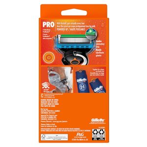 Maquinilla de Afeitar Gillette ProGlide para Hombre, Cabezal Giratorio, Cuatro Cuchillas, 1 Mango + 1 Recambio de Cuchilla - Product Image 6