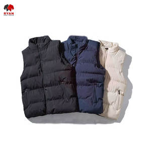 Gilet matelassé pour homme, couleur personnalisée, logo en tissu, OEM ODM, sans manches, chauffe-corps, fabricant en gros - Product Image 1