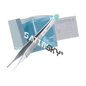 Tijeras de IRIS estériles de un solo uso, 11,5 cm Disponible en recto Hecho de acero de calidad Empaquetado individualmente estéril - Product Image 5