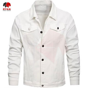 Chaqueta Vaquera de Invierno de Punto Ryan Pro Gear para Hombre, Logotipo Personalizado en la Parte Delantera, Tejido Impermeable y Transpirable, Cierre de un Solo Botón, ODM OEM - Product Image 1