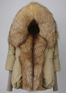 Fabricant de veste rembourrée à capuche de qualité supérieure Nouvelle veste en fourrure élégante et coupe-vent Veste d'hiver pour femmes de haute qualité - Product Image 4