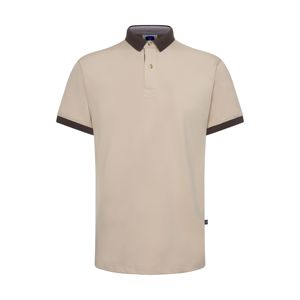 เสื้อโปโลผู้ชายสีแทน Pham Gia คุณภาพสูงคอปกเครื่องแบบของผู้ผลิตเวียดนาม - Product Image 4