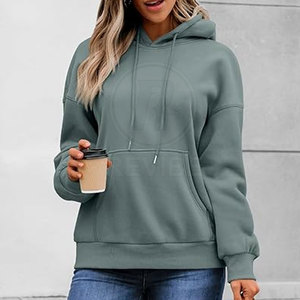 Hoodies oversize pour femmes, style tendance, tissu doux, nouveau design, faible MOQ - Product Image 2