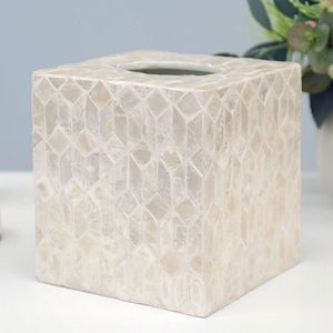 Porte-serviettes élégant en nacre, parfait pour la table à manger, décoration de table, réception de visiteurs et événements spéciaux, en provenance d'Inde - Product Image 4