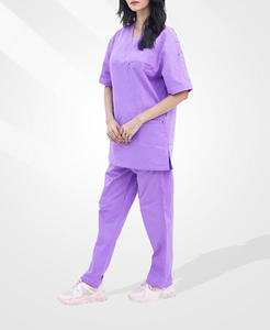 Nouveauté 2026 – Tenues d'été médicales unisexes personnalisables en polyester et élasthanne pour médecins et infirmières – Ensembles de blouses et pantalons de clinique - Product Image 6