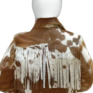 Veste en cuir de vache pour femmes, best-seller, respirante, tricotée, confortable, écologique, hiver - Product Image 6