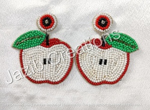 เครื่องประดับทำด้วยมือทำมือปัก2024ต่างหูลูกปัดแฟชั่นดีไซน์สวยงานปักไหมปักด้ายของขวัญสำหรับผู้หญิงเด็กผู้หญิง - Product Image 4