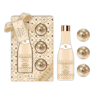 Set Regalo da Bagno di Lusso in Oro, Essenziali per la Cura della Pelle da Viaggio - Product Image 1