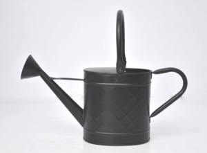 Arrosoir en métal en fer ClassHandmade avec finition bleue enduite de poudre idéal pour les plantes de balcon et l'utilisation décorative - Product Image 3