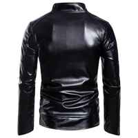 Chaqueta de cuero genuino para hombres con estilo con manga larga Último diseño Alta calidad Mejor estilo popular Nueva condición