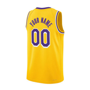 Ensemble de maillots de basket-ball imprimés personnalisés de haute qualité Maillots sublimés respirants pour adultes - Product Image 3