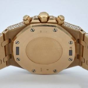 Montre-bracelet automatique en acier inoxydable de style antique VVS Moissanite avec diamant glacé pour hanche mécanique de grossiste indien - Product Image 5