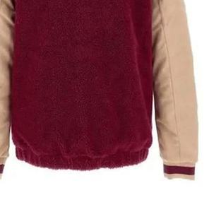 Laine High Street Oversize Hommes Confortable Varsity Veste En Cuir Véritable Poche Décoration Fabrication Prix Saison D'hiver - Product Image 6