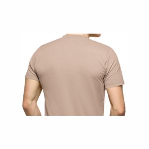 Camisetas lisas de algodón 100%, camiseta en blanco de calidad para hombre, camisetas de manga corta ajustadas con músculos de gran tamaño - Product Image 6