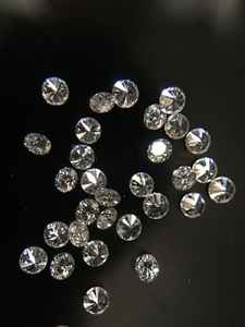 Vente en gros de haute qualité VS diamant naturel taille brillante 0.8 2 MM D couleur diamant Mantra percé au laser diamant en vrac à prix réduit - Product Image 5