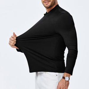 เสื้อเชิ้ตคอตตอนแขนยาวสำหรับผู้ชายเสื้อสวมหัวแบบลำลอง OEM OEM OEM แบบกำหนดเองสำหรับฤดูหนาว - Product Image 3