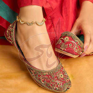 Best Selling Cheap Price Women Khussa Latest Fashion <b>Design</b> Custom Color Size Anti-Slippery High Quality Genuine Leather All - Product Image 3