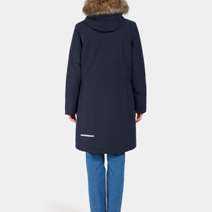Parka para Mujer Diseñada para la Moda y Funcionalidad del Invierno, Parka para Mujer Hecha para Viajes al Aire Libre y Climas Fríos - Product Image 3