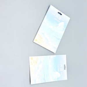 A5プロモーションフィルムラミネート光沢紙カスタム形状パーソナライズフルカラーデジタル印刷ビジネス広告リーフレット - Product Image 4