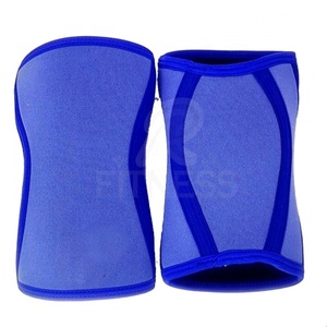 Genouillères de compression en néoprène noir et rouge de haute qualité, respirantes et légères pour le soulagement de la douleur et la musculation - Product Image 6