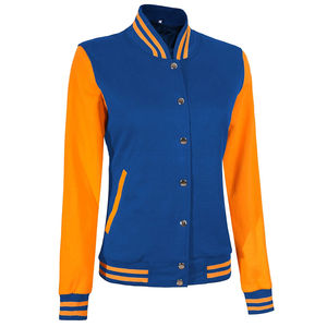 Dernière conception de veste universitaire d'hiver pour femmes à motif solide avec broderie personnalisée Slim Fit 2025 - Product Image 3