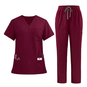 Scrubs de médecin unisexes de qualité supérieure avec un tissu doux et respirant élégant pour les longs quarts de travail à l'hôpital - Product Image 2