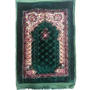 Alfombrilla personalizada de calidad prémium, estera de oración islámica musulmana, ODM, venta al por mayor, novedad de 2023 - Product Image 1