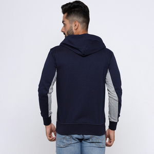 Meilleur prix 100% coton Style personnalisé hommes fermeture éclair sweats à capuche fabriqués au Pakistan solide motif uni bas quantité minimale de commande pour hiver à capuche - Product Image 2