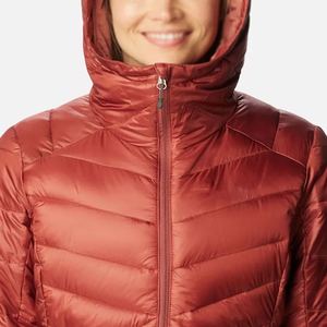 Chaquetas de invierno para mujer, nuevo diseño, prendas de vestir exteriores transpirables, chaqueta acolchada de moda de Color personalizado para mujer con contraste para la temporada de invierno - Product Image 6